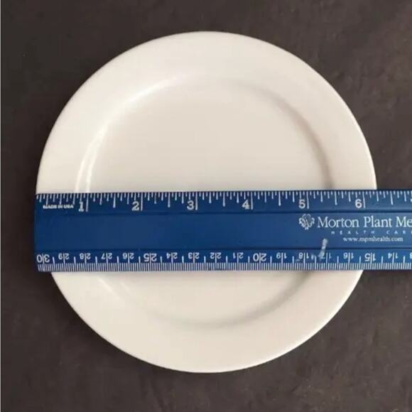 Williams Sonoma White Double Handled Cream Soup Bowl w/ Under Plate - Picture 3 of 5